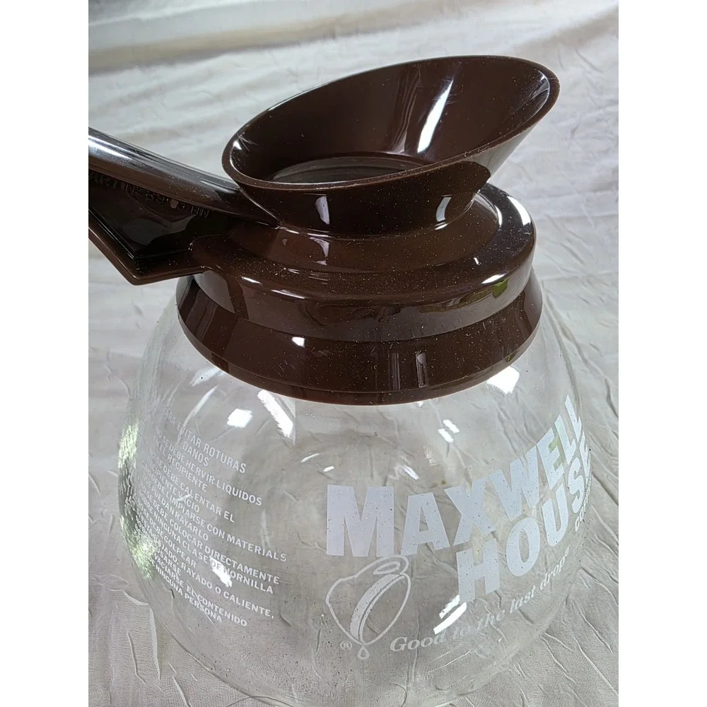 Vintage Diner Coffee Pot Carafe / Maxwell House / NEW‎ SET OF THREE
